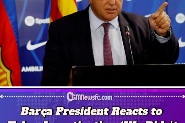 Joan Laporta Breaks Silence on Investigation Into La Liga Chief — Says It’s “Not Good News” for Spanish Football