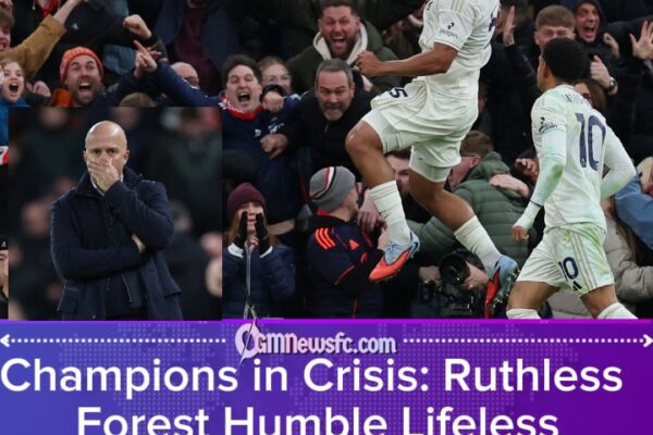 LIVERPOOL 0–3 NOTTINGHAM FOREST: CHAMPIONS HUMILIATED AS DYCHES MEN RUN RIOT AT ANFIELD