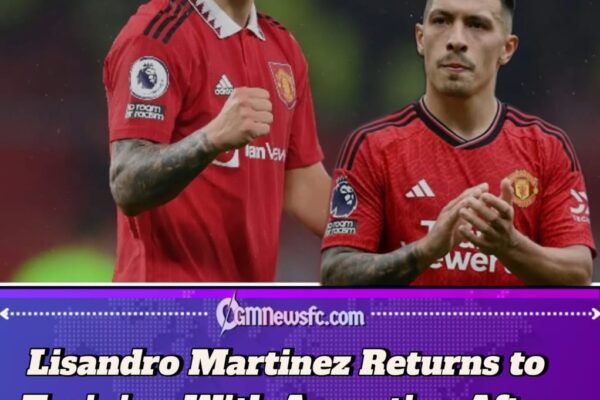 Lisandro Martinez Set to Train With Argentina During International Break