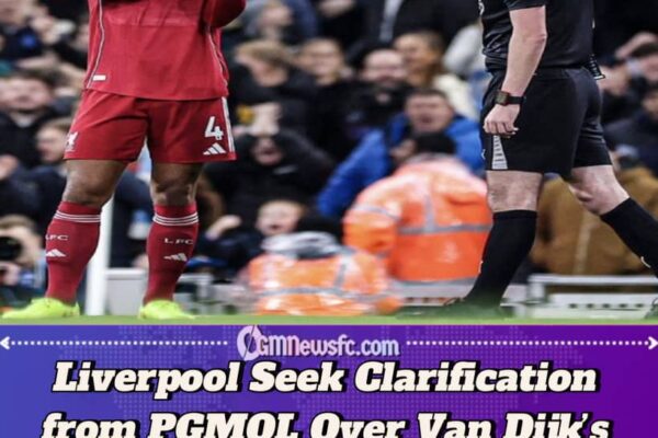 Liverpool Challenge VAR Ruling After Van Dijk’s Disallowed Goal Against Manchester City