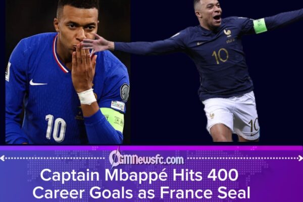 MBAPPÉ HITS 400 AS FRANCE CRUISE PAST UKRAINE TO SEAL WORLD CUP SPOT IN STYLE