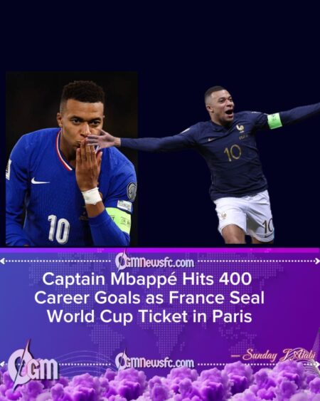 MBAPPÉ HITS 400 AS FRANCE CRUISE PAST UKRAINE TO SEAL WORLD CUP SPOT IN STYLE