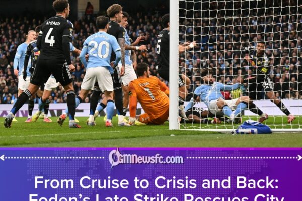 Manchester City 3–2 Leeds United: Foden’s Late Magic Rescues Stuttering Champions