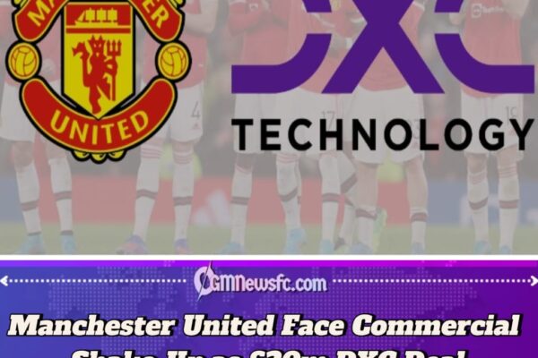 Manchester United Lose £20 Million-a-Year Sleeve Sponsorship Deal as DXC Exit Sparks New Commercial Hunt