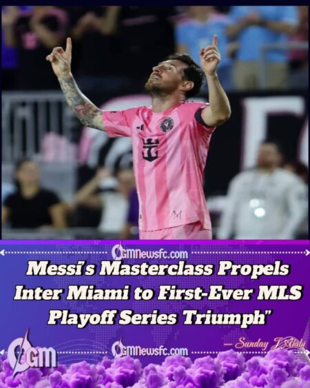 Argentine maestro nets twice as Miami crushes Nashville 4–0 to book semifinal date with Cincinnat