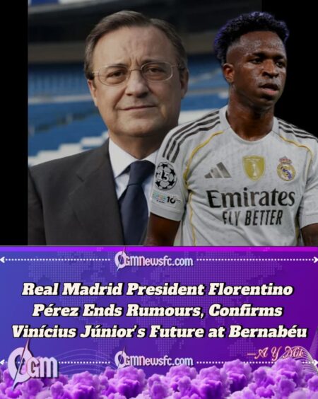 Real Madrid President Florentino Pérez Makes Final Decision on Vinícius Júnior’s Future Amid Saudi Links