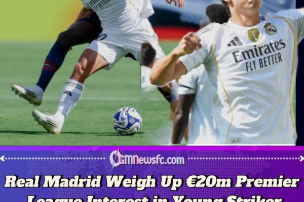 Real Madrid Weigh €20m Premier League Bids for Rising Academy Star Gonzalo Garcia