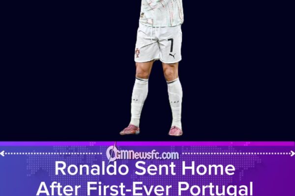 Ronaldo Sent Home After First-Ever Portugal Red Card