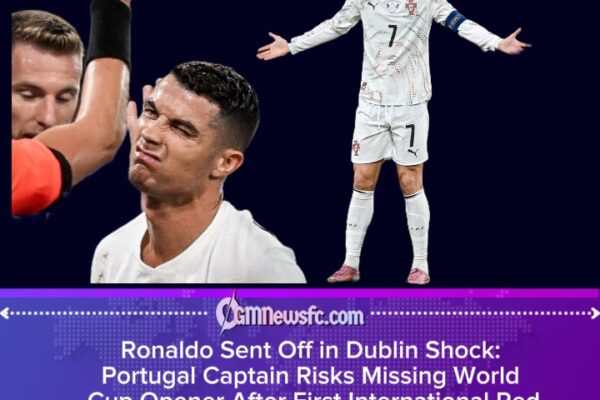 Ronaldo’s Historic Red Card Overshadows Shock Defeat