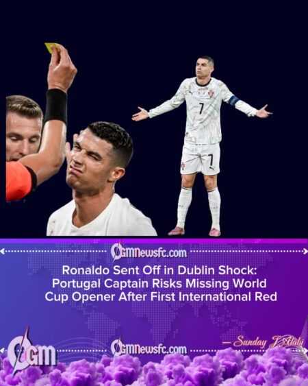 Ronaldo’s Historic Red Card Overshadows Shock Defeat