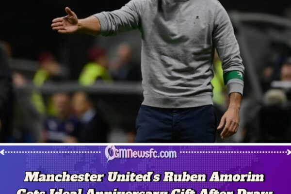 Ruben Amorim Marks One-Year Manchester United Anniversary with Perfect Gift After Draw — “Players Believe in His System”