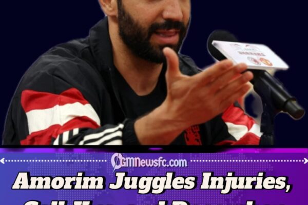 Ruben Amorim Unveils Man United’s Strategy to Tackle AFCON Blow