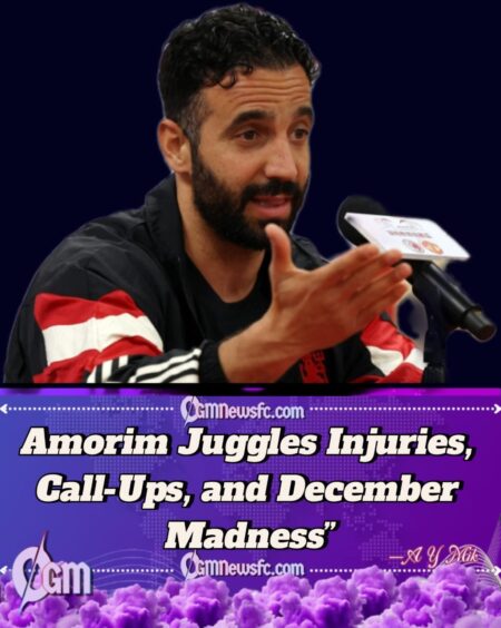 Ruben Amorim Unveils Man United’s Strategy to Tackle AFCON Blow