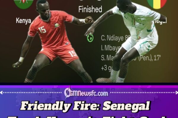 Senegal 8 – 0 Kenya: Mané Leads Goal Parade Against Kenya