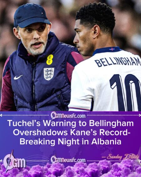 Tuchel Warns Bellingham After Touchline Outburst As Kane Fires England to Perfect Qualifying Record