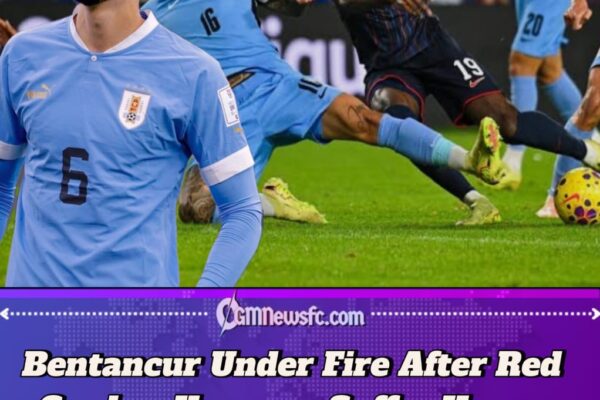 Bentancur in Hot Water as Uruguay’s 5–1 Meltdown Sparks Discipline Debate
