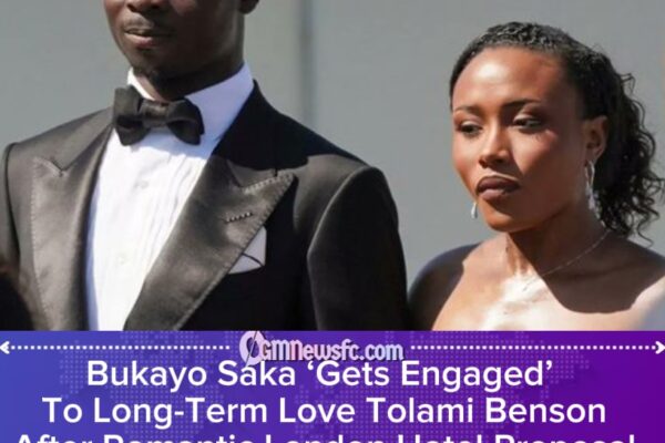 Bukayo Saka Reportedly Engaged To Long-Term Girlfriend Tolami Benson After Romantic London Proposal