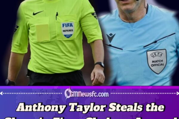 Anthony Taylor Takes Center Stage as Red Cards and Offside Chaos Dominate Chelsea–Arsenal Derby