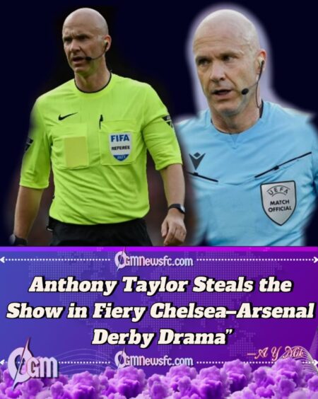 Anthony Taylor Takes Center Stage as Red Cards and Offside Chaos Dominate Chelsea–Arsenal Derby