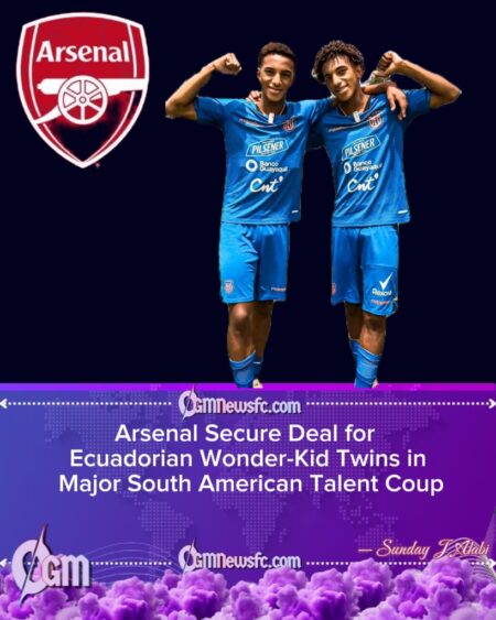 Arsenal Seal Agreement for Ecuadorian Wonder-Kid Twins from Caicedo and Hincapié’s Academy
