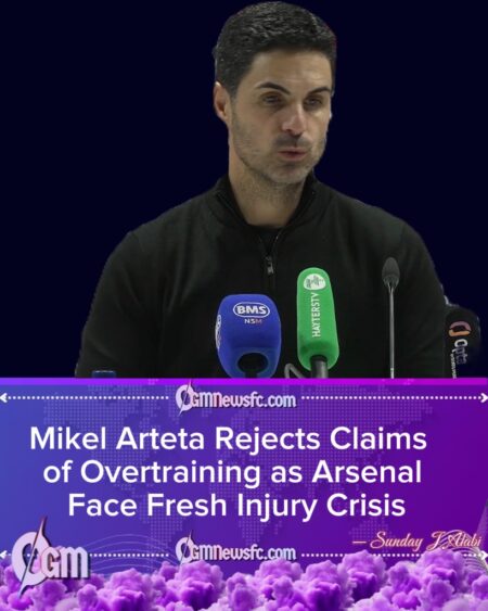 Arteta Dismisses Overtraining Claims as Arsenal Battle Yet Another Injury Blow