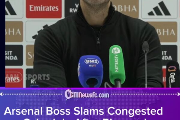 Arteta Laments Arsenal Gruelling Premier League Schedule After Rice and Mosquera Suffer Injuries