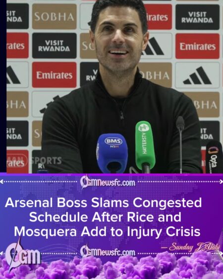 Arteta Laments Arsenal Gruelling Premier League Schedule After Rice and Mosquera Suffer Injuries