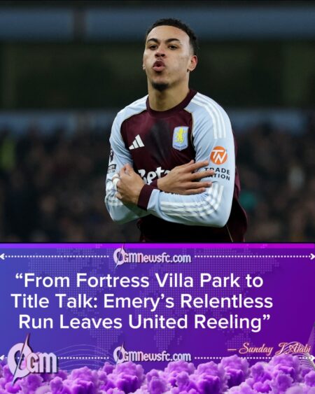 Aston Villa 2 Manchester United 1: Emery’s Relentless Rise Fuels Title Talk as United Rue Fernandes Blow