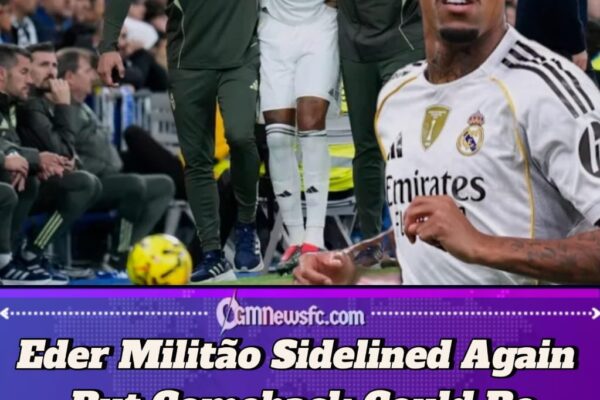 Real Madrid Defender Eder Militão Could Return Earlier Than Expected After Fresh Injury