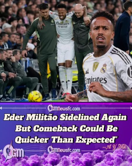 Real Madrid Defender Eder Militão Could Return Earlier Than Expected After Fresh Injury