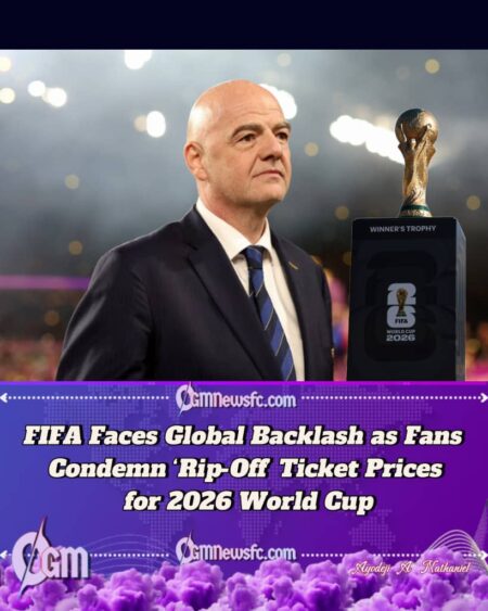 FIFA Sparks Outrage as Fans Blast ‘Extortionate’ 2026 World Cup Ticket Prices