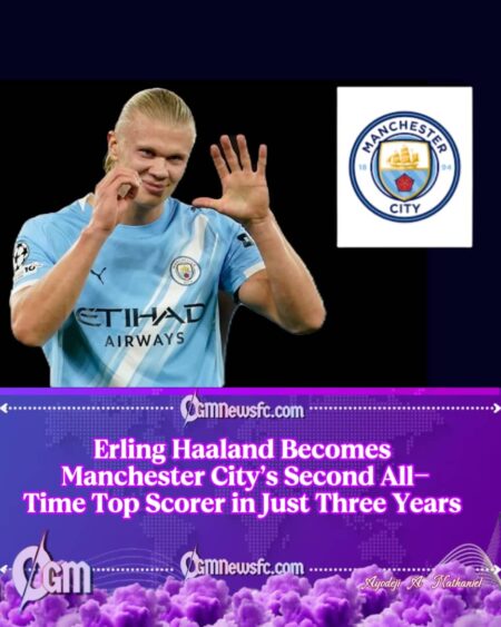 Erling Haaland Rewrites Manchester City History With Record-Breaking Scoring Feat