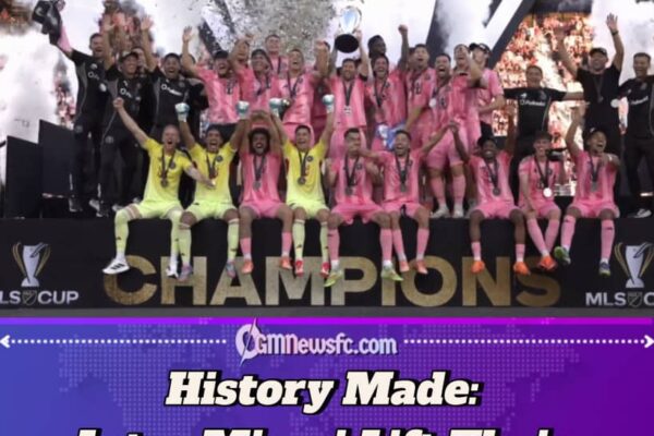 Inter Miami Crowned MLS Cup Champions After 3–1 Victory Over Vancouver