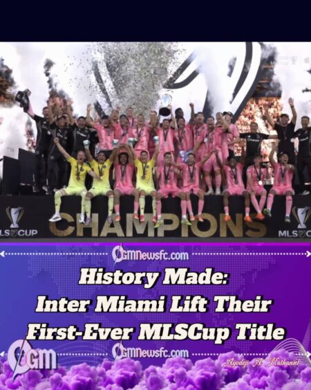 Inter Miami Crowned MLS Cup Champions After 3–1 Victory Over Vancouver