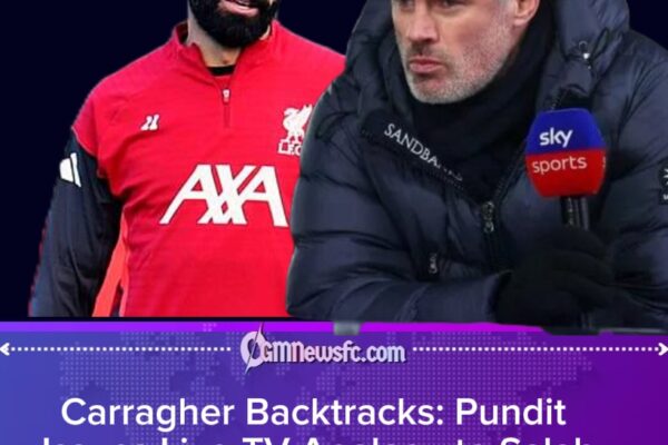 JAMIE CARRAGHER MAKES SHOCK U-TURN WITH LIVE ON-AIR APOLOGY TO MOHAMED SALAH