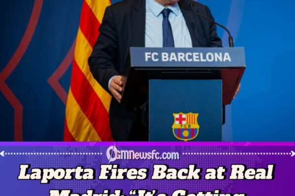 Explosive Warning: Barcelona President Joan Laporta Blasts Real Madrid as Feud Spirals