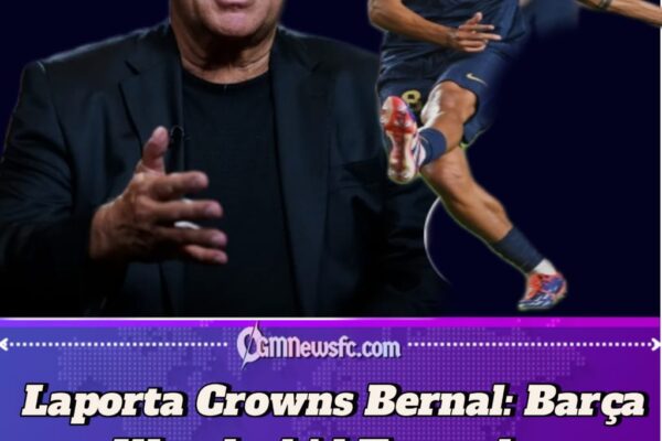 Joan Laporta Crowns Marc Bernal: Teenage Midfield Marvel Marked for Future Captaincy Glory”