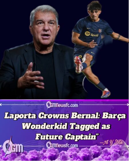 Joan Laporta Crowns Marc Bernal: Teenage Midfield Marvel Marked for Future Captaincy Glory”