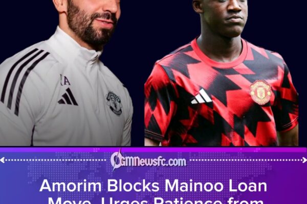 Mainoo Loan Exit Blocked as Amorim Demands Patience from ‘Future of Manchester United’