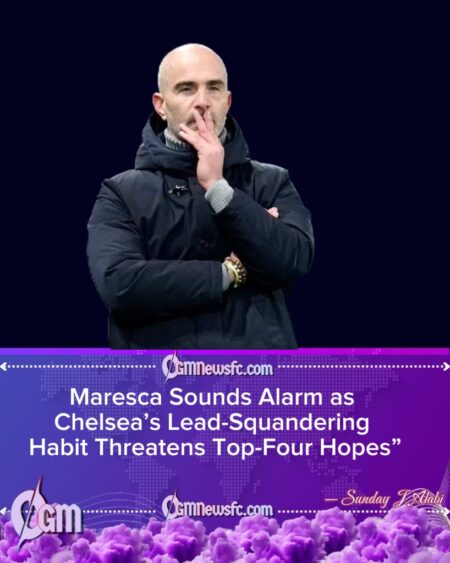 Maresca Sounds Alarm as Chelsea’s Habit of Squandering Leads Threatens Top-Four Ambitions