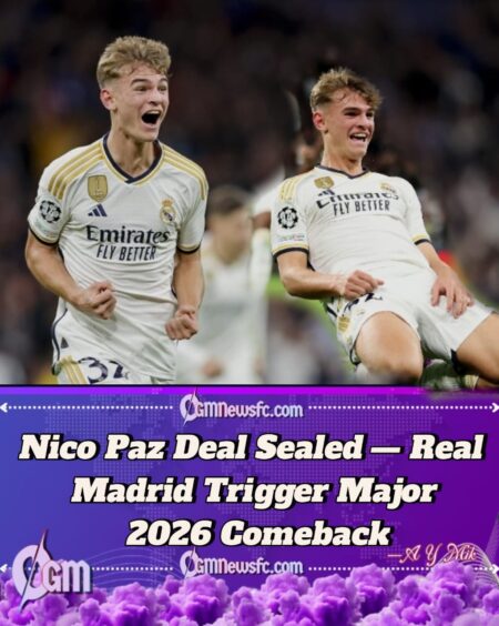 Nico Paz Set for Sensational Real Madrid Return as 2026 Re-Signing Confirmed