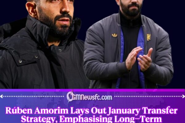 Rúben Amorim Outlines Cautious January Transfer Approach
