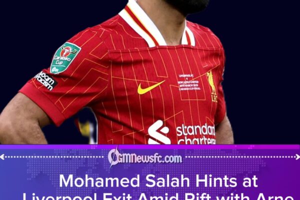 Mohamed Salah Drops Liverpool Exit Bombshell Amid Rift With Slot