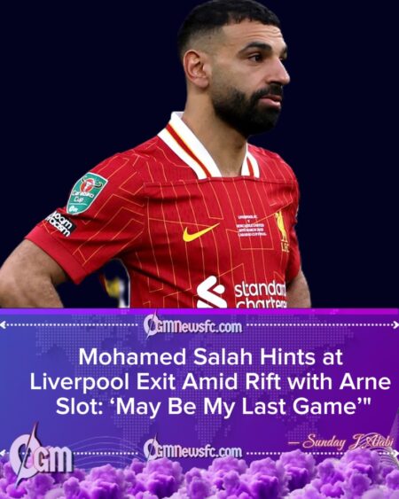 Mohamed Salah Drops Liverpool Exit Bombshell Amid Rift With Slot