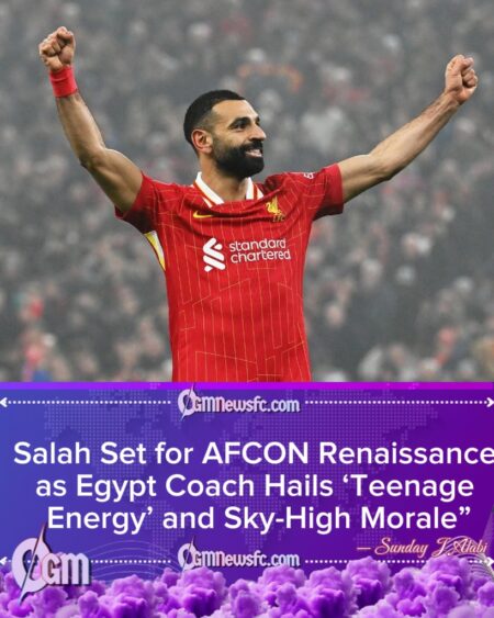 Salah Poised for AFCON Revival as Egypt Coach Backs Liverpool Star to Shine Again