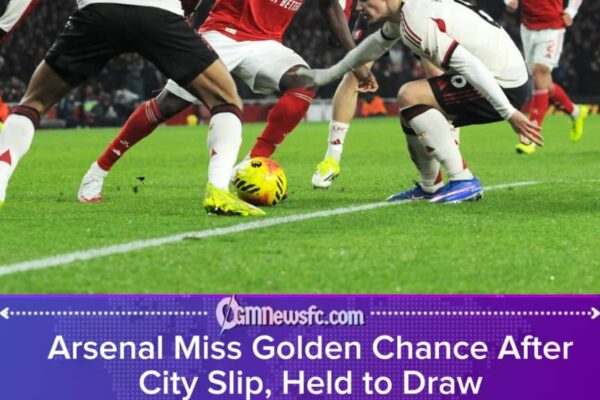 Arsenal Fail to Capitalise on Manchester City Slip as Liverpool Hold League Leaders to Stalemate