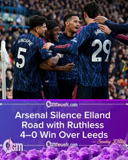 Leeds 0 Arsenal 4: Madueke Rises to the Moment as Arteta’s Men Reassert Title Credentials