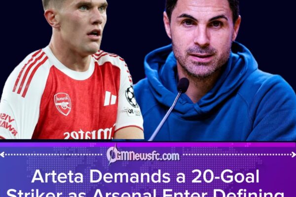 Arteta Challenges Arsenal Forwards as Gyökeres Faces 20-Goal Test Ahead of Liverpool Clash