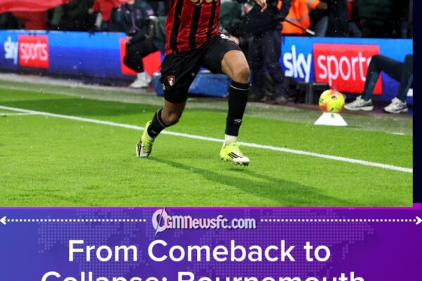 Bournemouth 3 Liverpool 2: Five Without a League Win Raises Fresh Alarm for Champions