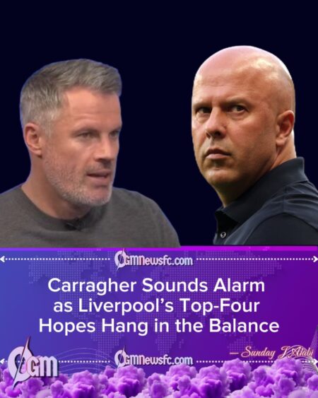 Carragher Warns Slot: No Excuses if Liverpool Miss Champions League Qualification